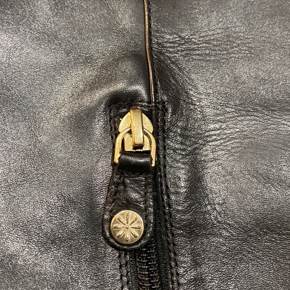 Isaac Miztahi 2-tone Black/brown riding boots. 1” heel. Size 8.5 - Picture 12 of 12